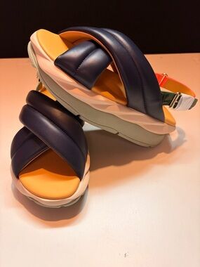 4CCCCEES Mellow Me Indigo sandals